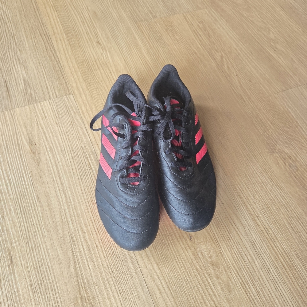 Kids Black and Red Athletic Shoes